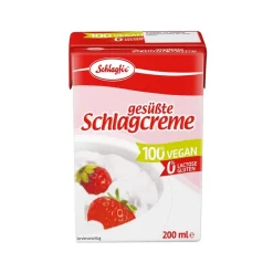 Schlagfix Plantaardige Slagroom Gezoet 200ml