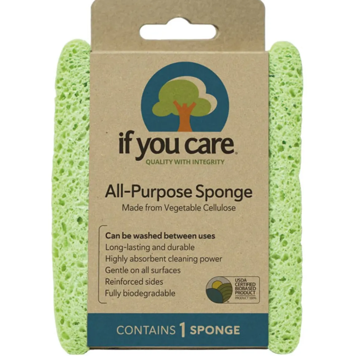Schoonmaakspons Cellulose