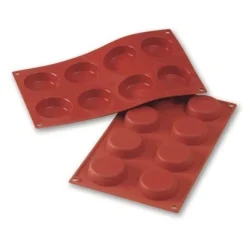 Siliconen Bakvorm Flan Ø60h17mm (8)