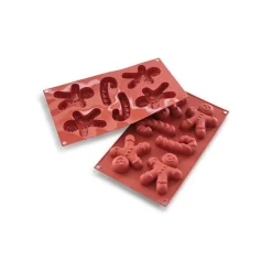 Siliconen Bakvorm Gingerbread Man Ø90x43x21mm (6)