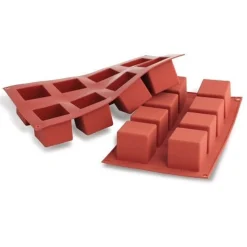 Siliconen Bakvorm Kubus 50x50x50mm (8)
