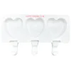 Siliconen IJsjesmal/Cakesicle Heart