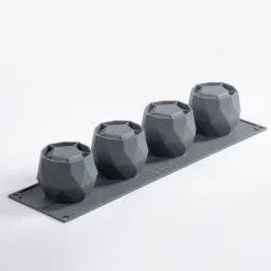 Siliconen Vorm Apple 10x38x6cm (Dinara Kasko)