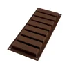 Silikomart Chocolademal Snack (8) 10x2,6x1,6cm