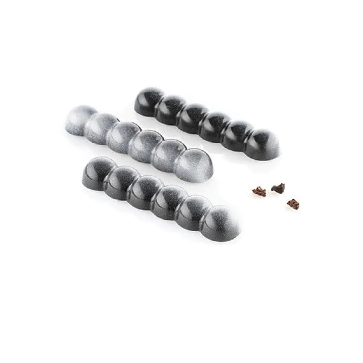 Silikomart Chocolademal Tablet Bolla-B (10) 115x25x15mm