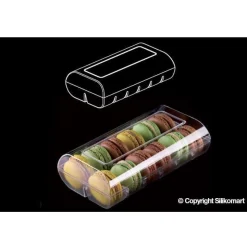 Silikomart Doosje voor 12 Macarons Transparant