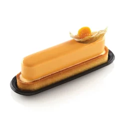 Silikomart Gebakschoteltje Eclair Zwart 14x3,2cm 100st.