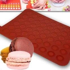 Silikomart Siliconen Bakmat Macarons 30x40cm / 48 macarons