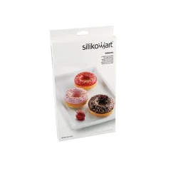 Silikomart Siliconen Bakvorm Donuts (6x) Ø7,5x2,8cm