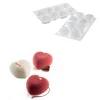 Silikomart Siliconen Bakvorm Hart (8x) 6,3x6,5x3,9cm+cutter