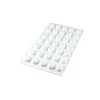 Silikomart Siliconen Bakvorm Mini Steen (35x) Ø2,6cm