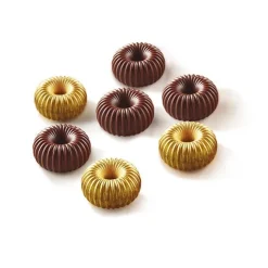 Silikomart Siliconen Bonbonvorm Torus (11x) Ø3cm