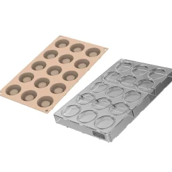 Silikomart Siliconen Kit Bonbon Ice (15) Ø4,4cm**