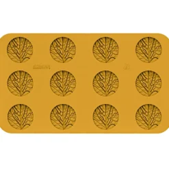 Silikomart Siliconen Mat Verza (12x) Ø7x0,5cm**