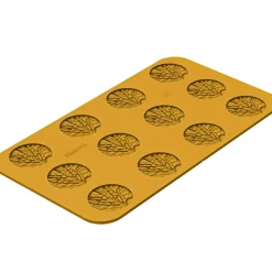 Silikomart Siliconen Mat Verza (12x) Ø7x0,5cm**