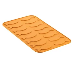 Silikomart Siliconen Mat Vis (18x) 104x35x5(h)mm