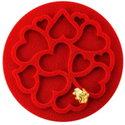Silikomart Siliconen Mold Mini Love Ø6x0,2cm Set/6