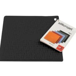 Silikomart Siliconen Pannenlap Zwart 17,5x17,5cm