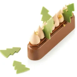 Silikomart Siliconen Sjabloon Kerstboom (36) 3,5x2,5x0,2cm