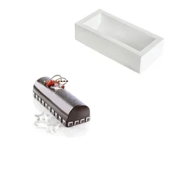 Silikomart Siliconen Vorm Bûche 25x9x7cm