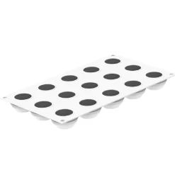 Silikomart Siliconen Vorm Bignè Perfetto (15) Ø4,5x2,5cm