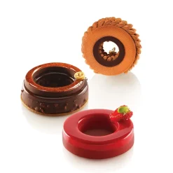 Silikomart Siliconen Vorm Kit Ring (6) Ø8,5/5cm