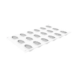 Silikomart Siliconen Vorm Madeleine XS (18) 4,5x3,3x1,6cm