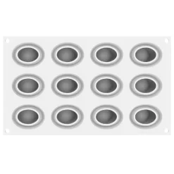 Silikomart Siliconen Vorm Nebula (12) 5,1x3,7x3,2cm