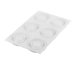 Silikomart Siliconen Vorm Promise (6) Ø85/44x20mm