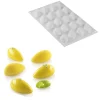 Silikomart Siliconen Vorm Quenelle (20) 44x21x20mm