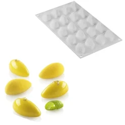 Silikomart Siliconen Vorm Quenelle (20) 44x21x20mm