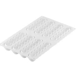 Silikomart Siliconen Vorm Truffel Eclair (8x) 130x31x28(h)mm