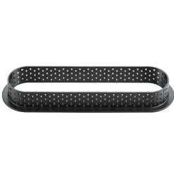 Silikomart Taartring Exoglass Geperforeerd 14,6x3,5cm Set/6
