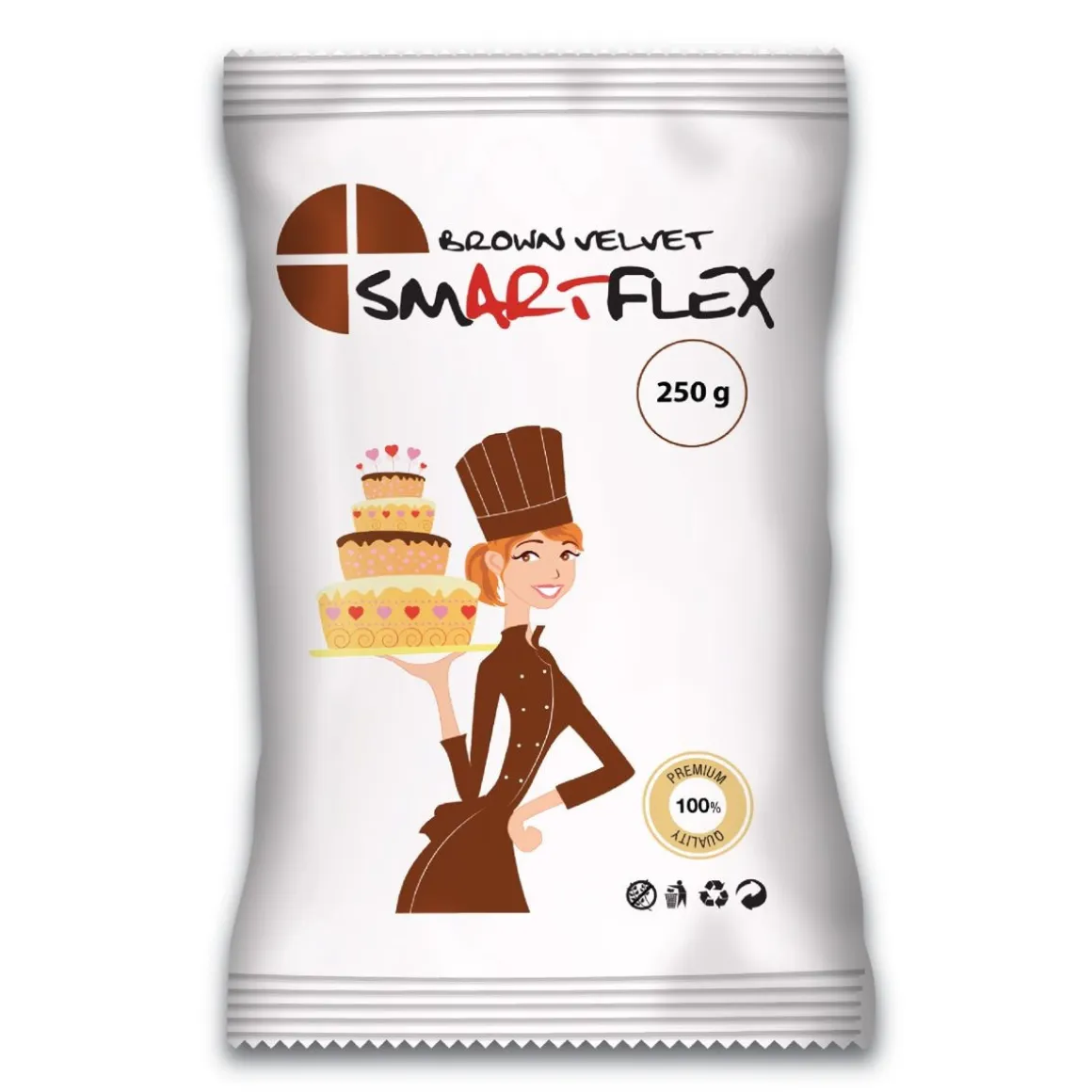 SmartFlex Fondant Bruin Velvet 250g