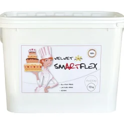SmartFlex Fondant Wit Velvet Vanille 10kg