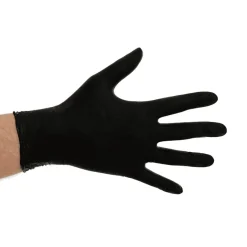 Soft Nitril Handschoenen (Wegwerp) Zwart 100st. - Maat M