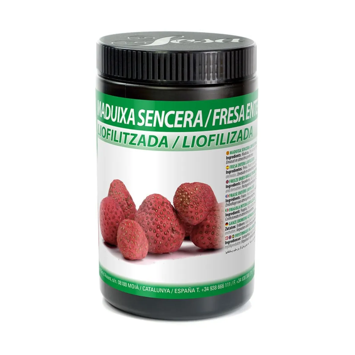Sosa Gedroogde Hele Aardbeien 60g**