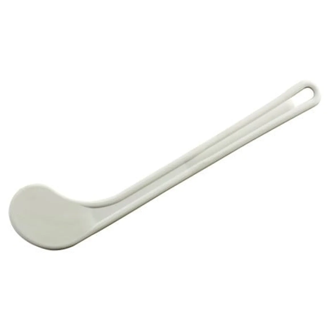 Spatel krom 35 cm kunststof tot 220°C.