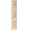 Speculaasplank Drie Molens (3x) 11,5x7,5cm.