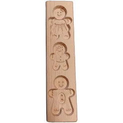 Speculaasplank Gingerbread (Familie) (3x) 8x6cm.
