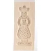Speculaasplank Mini Pop Vrouw 8,5x3,5cm.