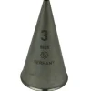 Spuitmondje Glad RVS 3mm