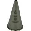 Spuitmondje Glad RVS 4mm