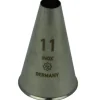 Spuitmondje Glad RVS 11mm