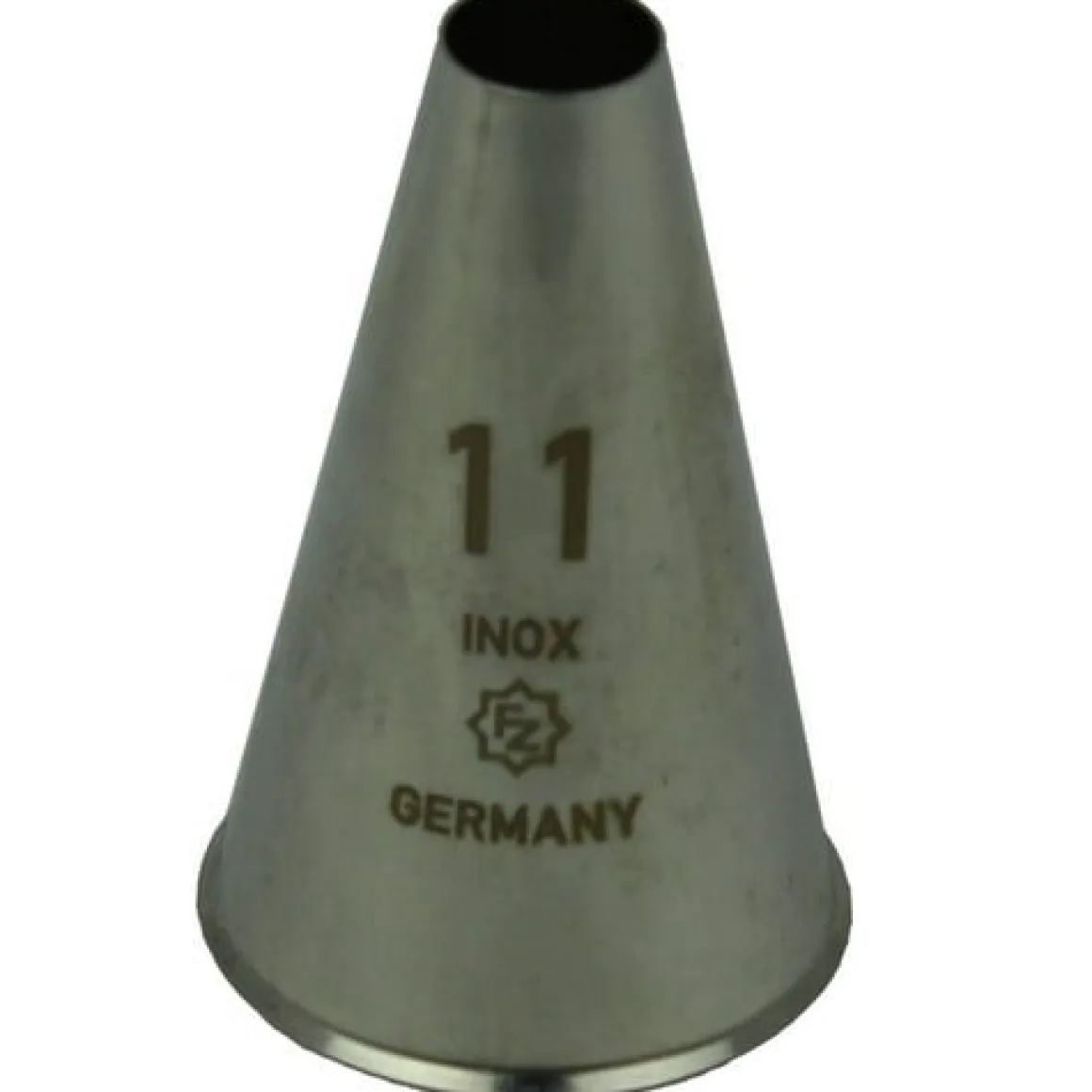 Spuitmondje Glad RVS 11mm