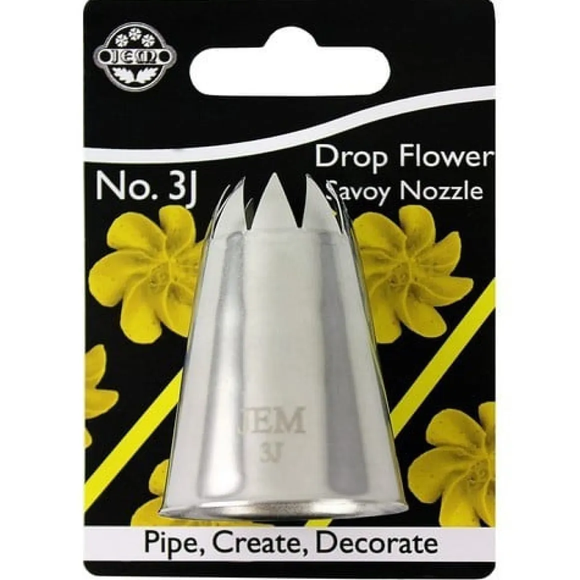 Spuitmondje JEM. round & star savoy nozzles