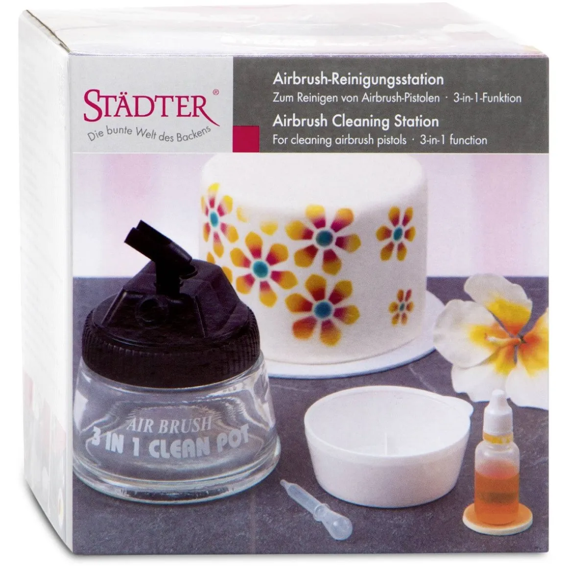 Städter Airbrush Cleaning Pot