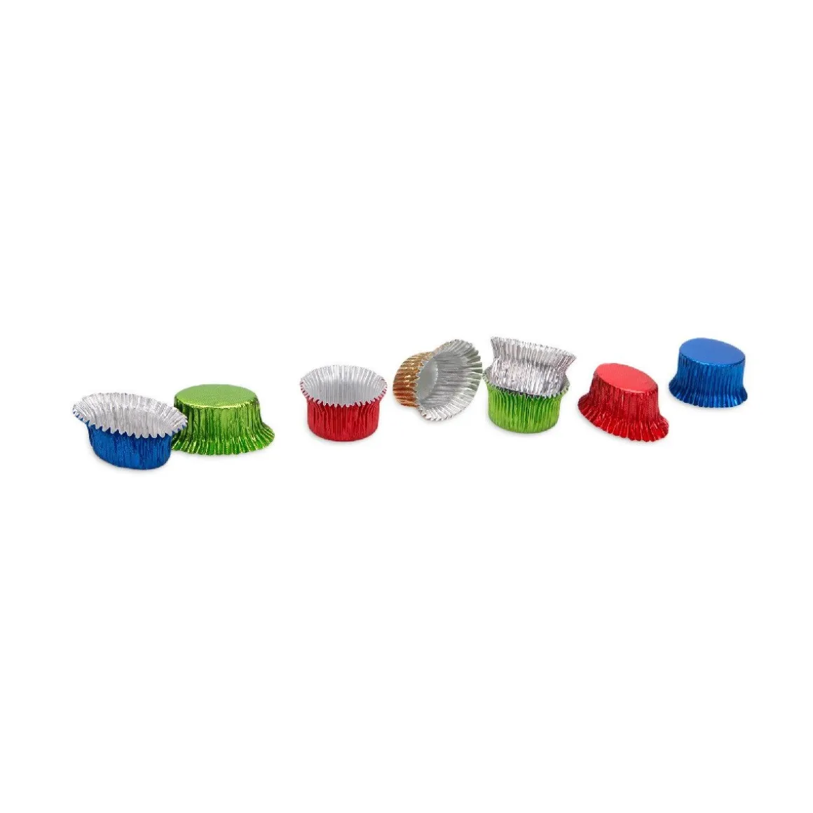 Städter Bonboncups Rond/Ovaal Assortiment Aluminium 50st.