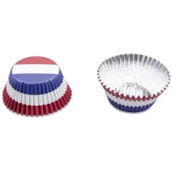 Städter Cupcake Vormpjes Nederlandse Vlag 50x30mm 50st.