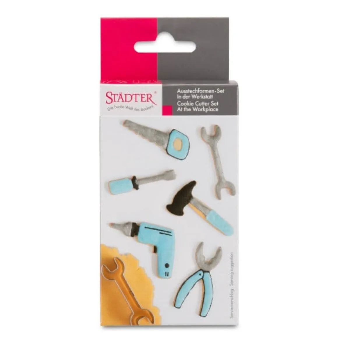 Städter Koekjes Uitstekers Gereedschap Set/6